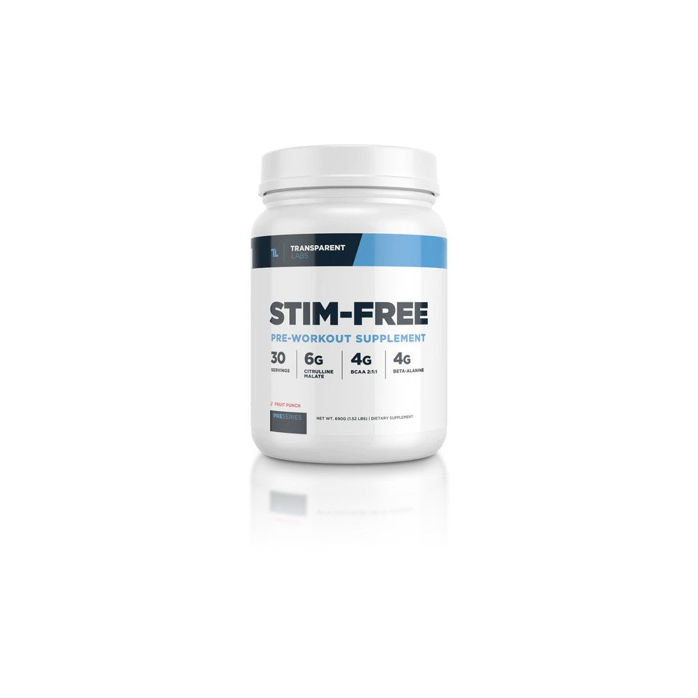 Transparent Labs STIM-FREE Pre-Workout